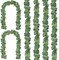 6Pcs Eucalyptus Garland,Artificial Eucalyptus Leaves Table Greenery Garland Wreath Vines for Wedding Party Table Bedroom Wall Decor